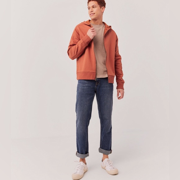 Pact Other - NWT Pact Organic Cotton & Recycled Polyester Courtside Hoodie In Adobe